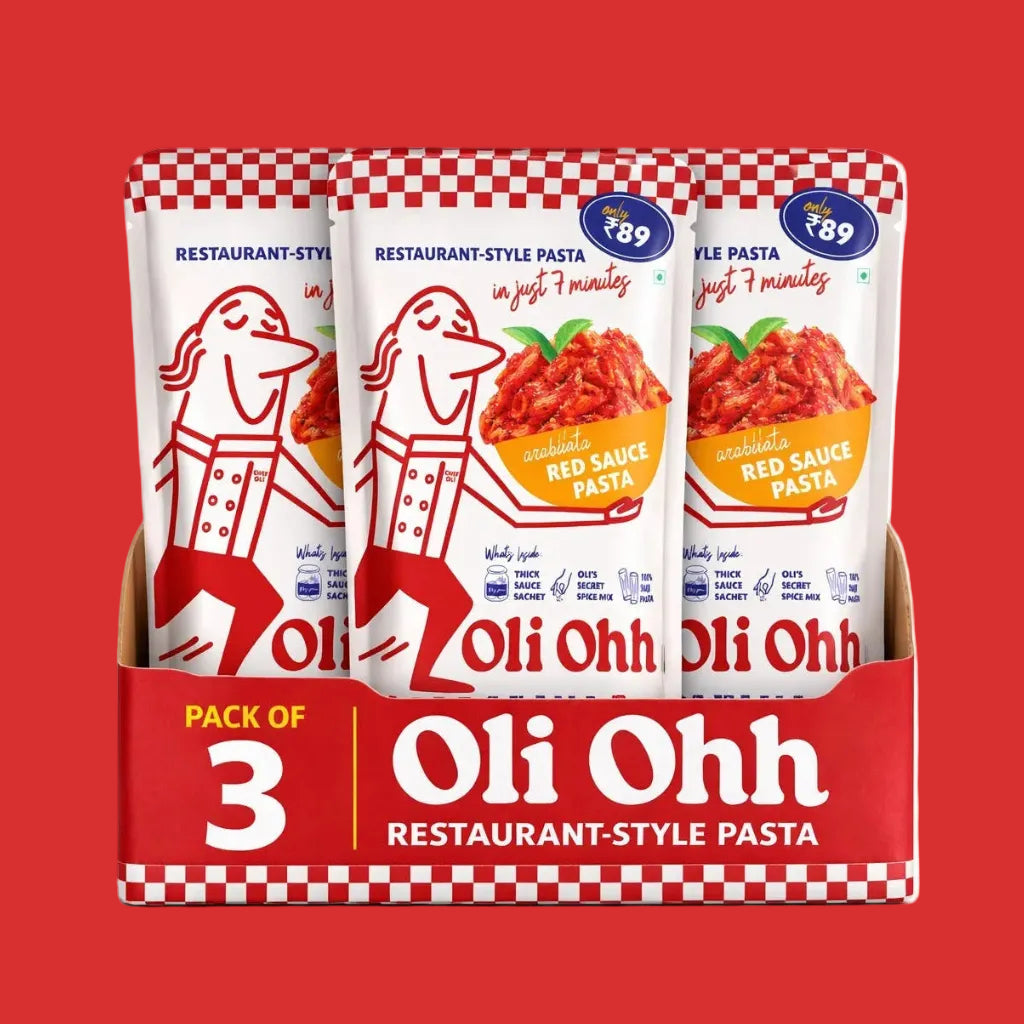 Arabiata Red Sauce Pasta Pack of 3