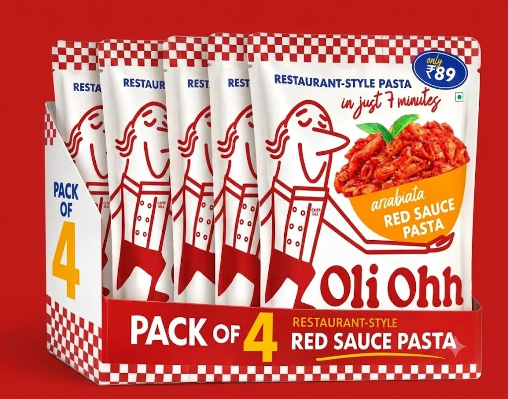Arabiata Red Sauce Pasta Pack of 4